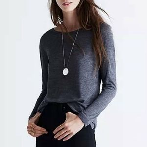 Madewell Long Sleeve Sweater Tee XL